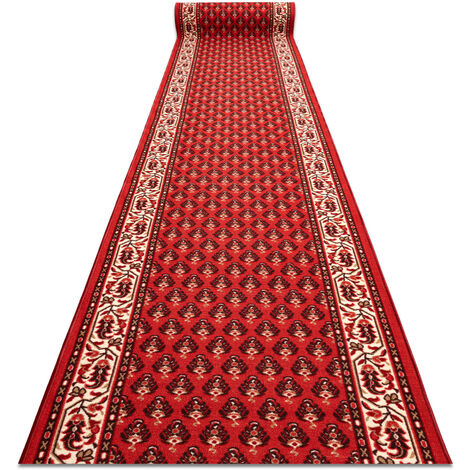TAPIS DE COULOIR ANTIDÉRAPANT INKO rouge 80cm red 80x650 cm