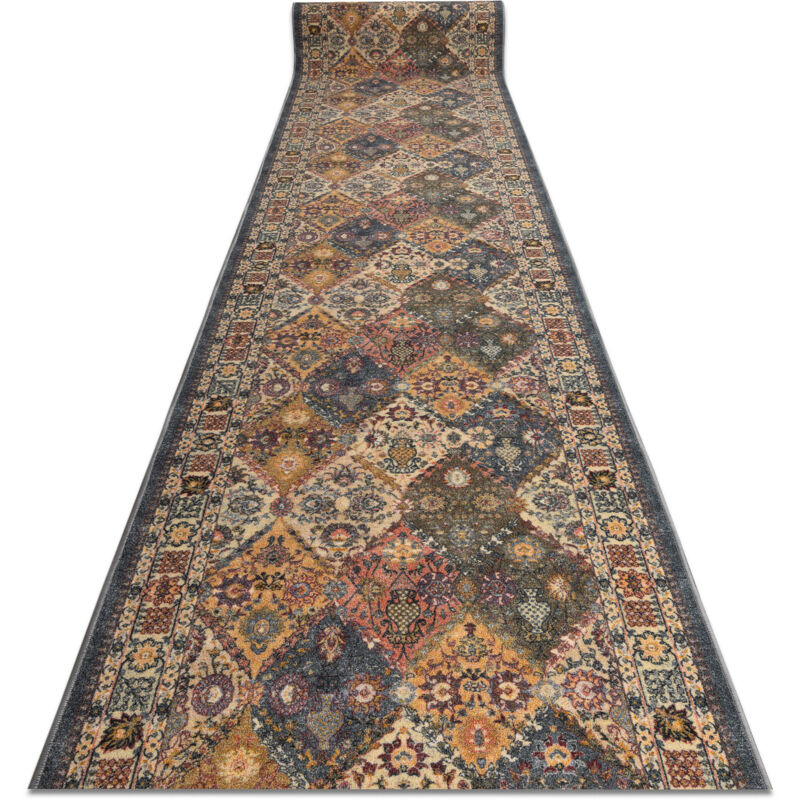 Tapis de couloir antidérapant modern classic beige / gris classique 19 120cm multicolour 120x110 cm