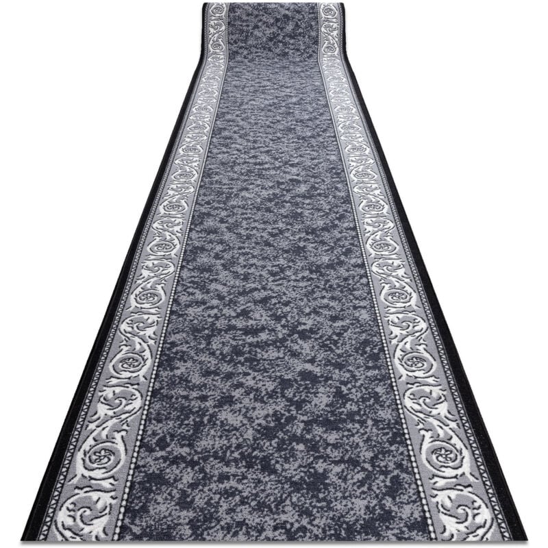 Rugsx - tapis de couloir antidérapant romantic Ornement, antidérapant gris 100cm grey 100x260 cm
