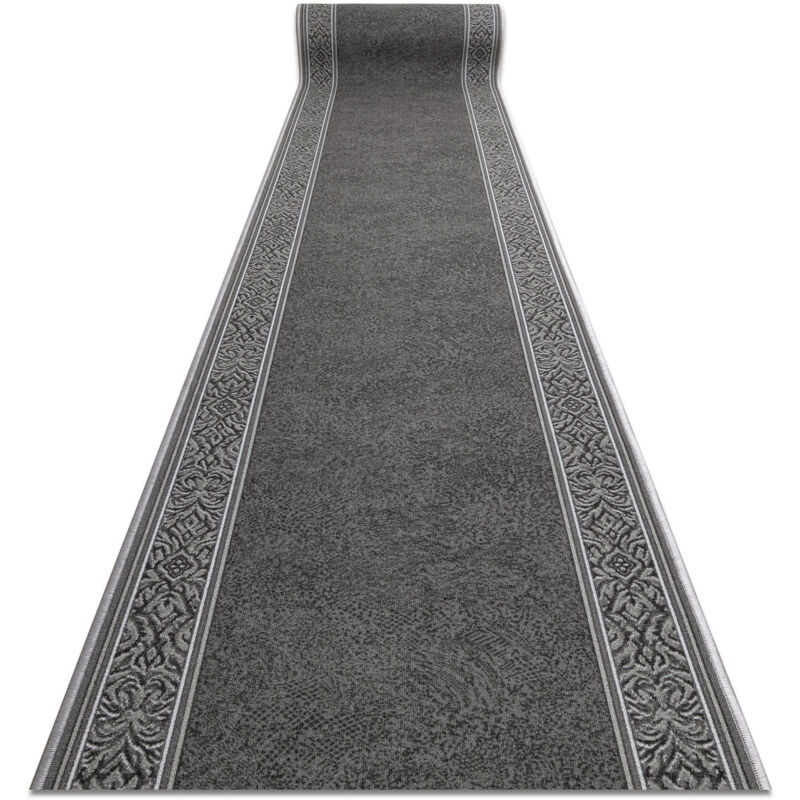 Tapis de couloir antidérapant st.tropez Cadre antidérapant gris 100cm grey 100x140 cm