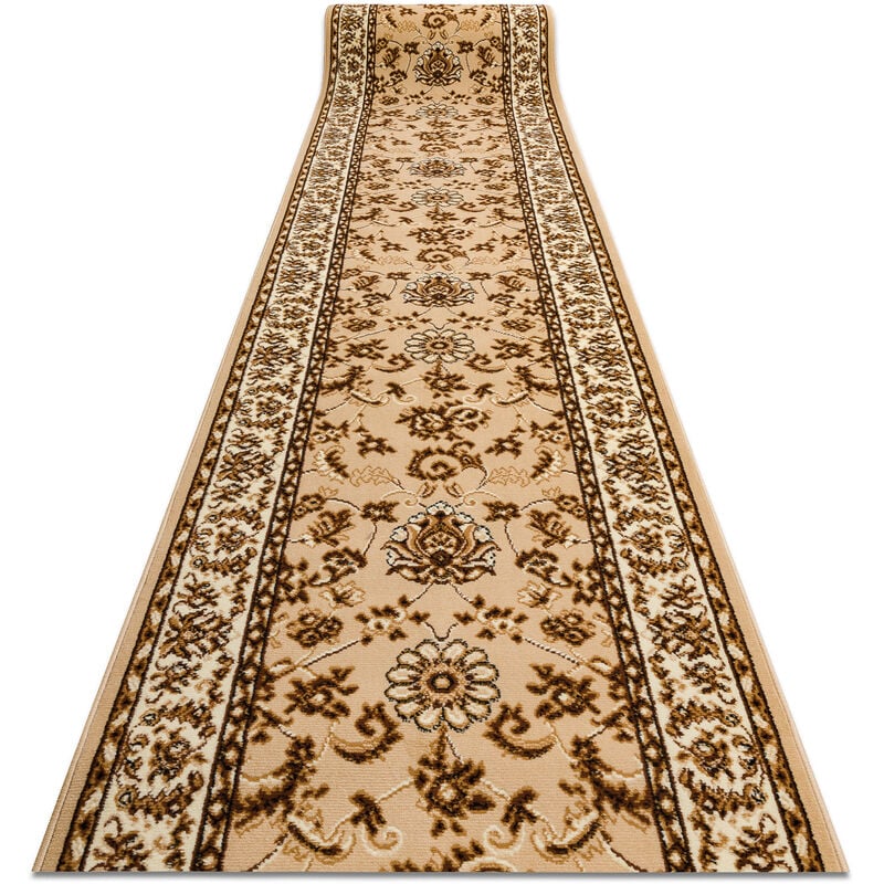 Rugsx - tapis de couloir bcf morad Klasyk classique beige 80 cm beige 80x400 cm