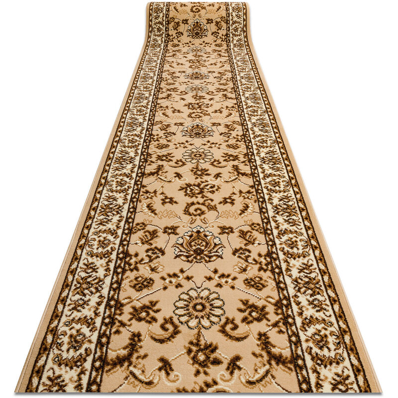 Rugsx - tapis de couloir bcf morad Klasyk classique beige 90 cm beige 90x360 cm
