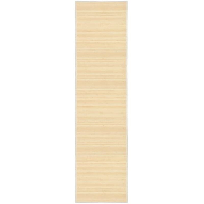 Tapis de couloir effet lavé bambou, Tapis de salon,bain 80x300 cm l ORWE80838 design in
