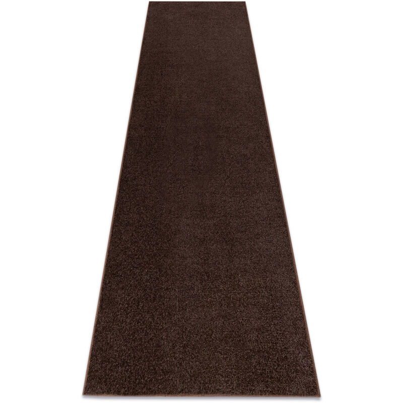 Rugsx - tapis de couloir eton 898 marron brown 90x430 cm