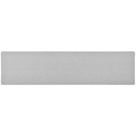 Tapis de couloir Gris clair 50x200 cm