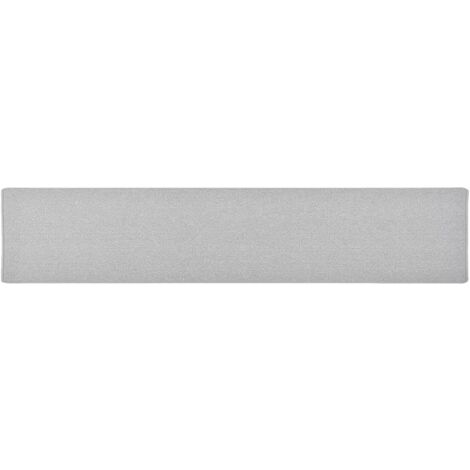 Tapis de couloir Gris clair 50x250 cm