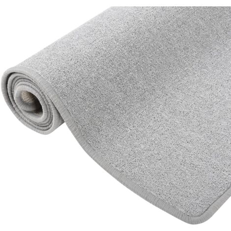 Tapis de couloir Gris clair 80x300 cm