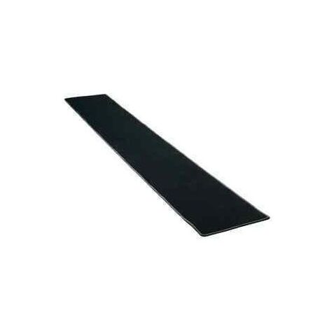 Tapis de couloir noir 250 x 45 cm pour caravane et camping-car