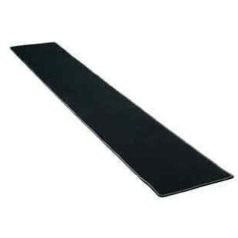 Tapis de couloir noir 300 x 45 cm pour caravane et camping-car