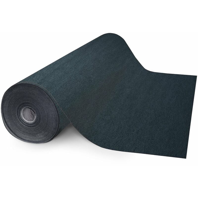 Tapis de couloir Pour Événement Malta Gris anthracite 200 x 500 cm