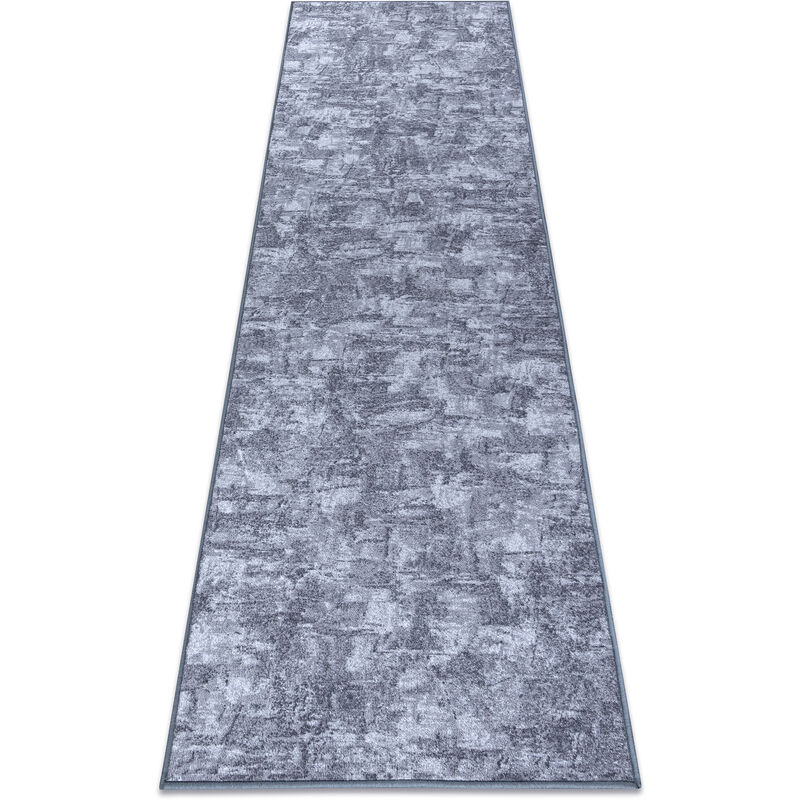 Rugsx - Tapis de couloir solid gris 90 béton grey 80x400 cm