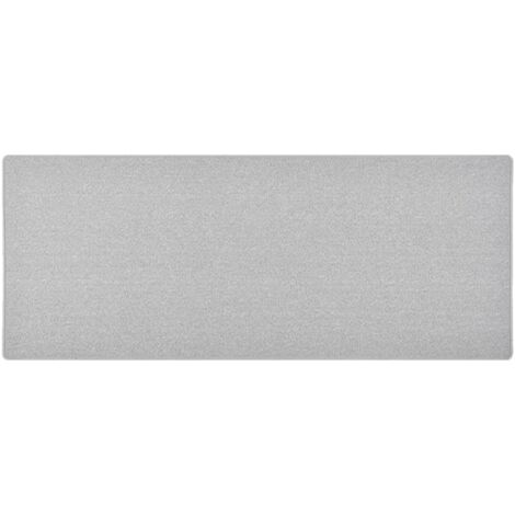Tapis de couloir-Tapis de salon-Tapis Chambre-Tapis d'intérieur Gris clair 80x200 cm 633955