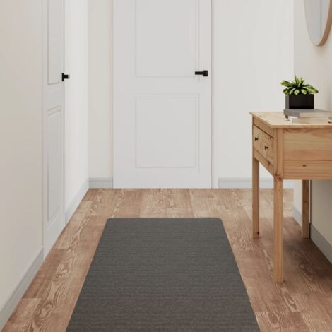Tapis de couloir, Tapis d'entrée, Tapis de corridor anthracite 60x180 cm DVNEI310739