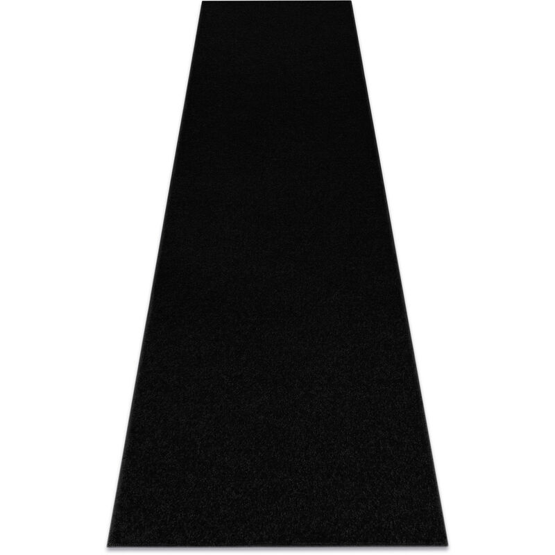 Rugsx - Tapis de couloir trendy 159 noir black 110x400 cm