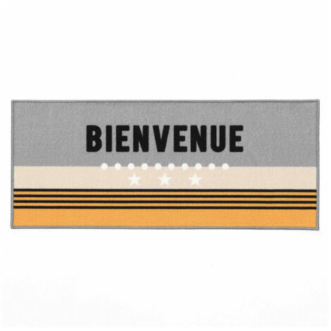 Tapis de Couloir "Welcome" 50x120cm Multicolore