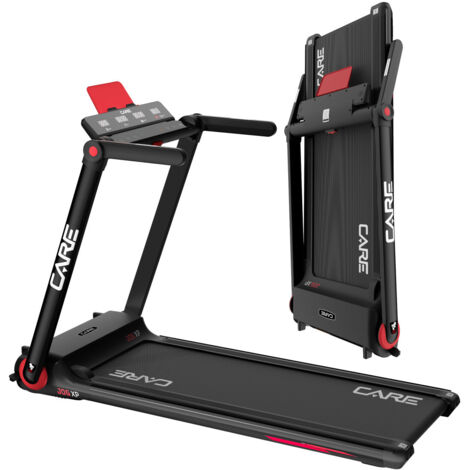 Tapis de course 14 km/h – Surface de course 120 x 42 cm – Console avec 24 programmes – Moteur 1CV pour utilisation intensive