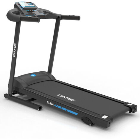 Tapis de course connecté 14 km/h – Surface de course 120 x 41.5 cm – Console avec 5 fonctions – Application KINOMAP