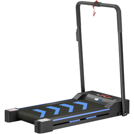 Tapis de course électrique de marche - 370 W pliable télécommande écran LCD vitesse 1-6 Km/h