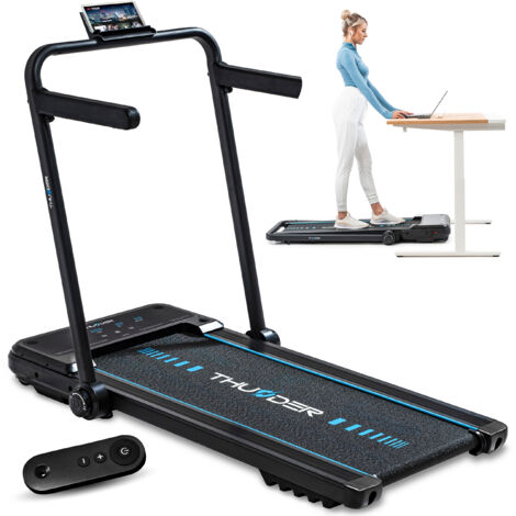 Tapis de course électrique Thunder® IMPACT-BLACK pliable