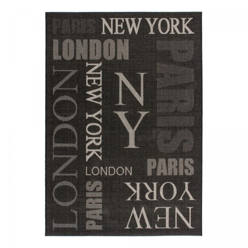 Jadorel - Tapis de cuisine fincau 11 80x150 gris et beige fincau 11