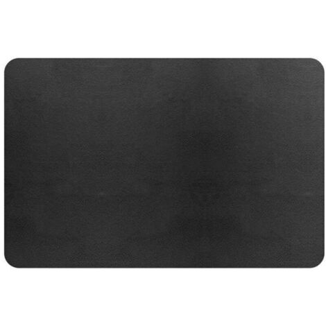 Tapis de cuisine absorbant à absorption rapide, anti-taches, imperméable, avec dos en caoutchouc, compatible avec cafetière, machine à expresso et égouttoir à vaisselle.