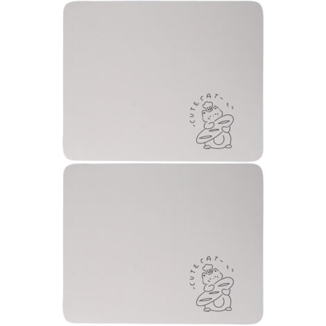 Tapis de cuisine antidérapant imperméable 30x40 cm - Séchage vaisselle et protection comptoir