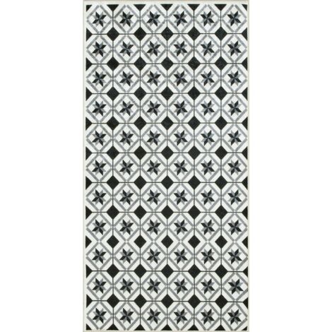 Tapis de cuisine imprimé Intérieur Azulejo Carreaux de ciment - 50 x 100 cm