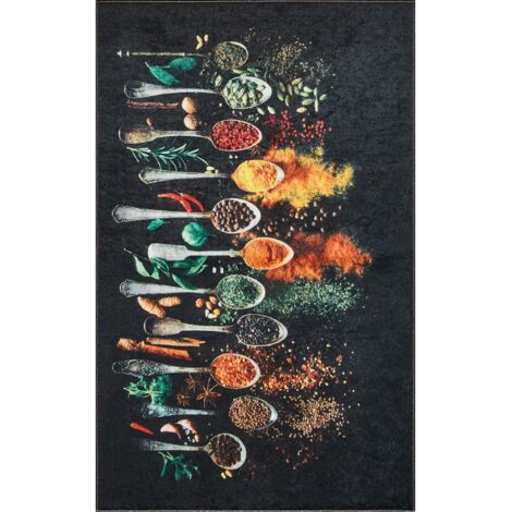 Tapis de cuisine imprimé Intérieur Stampa Epices - 70 x 180 cm