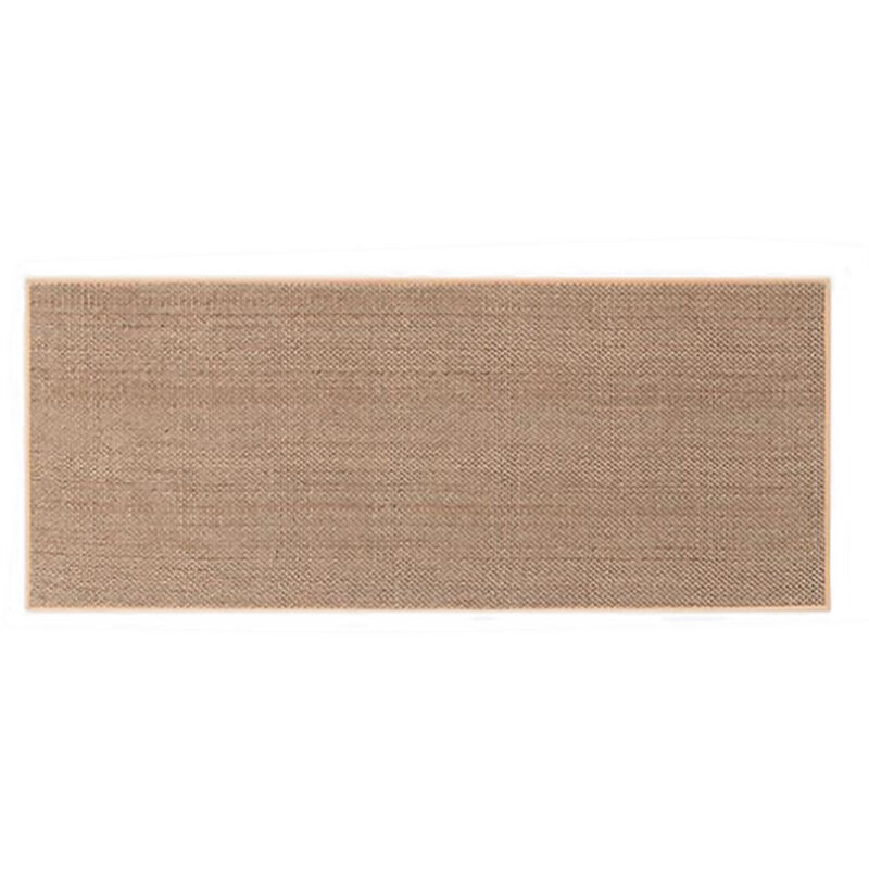 Tapis de cuisine lavable et antidérapant, tapis de couloir, tapis de sol de cuisine en lin et jute antidérapant pour devant l'évier, tapis de