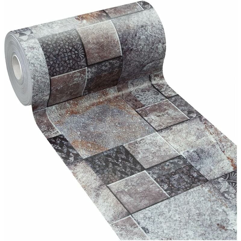 Tapis De Cuisine PVC Souple Anti Taches Antidérapant Lavable DIS C - 51x160 cm