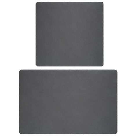 Tapis de cuisine ultra-absorbants, antidérapants, pour égoutter le bol à café, gris foncé