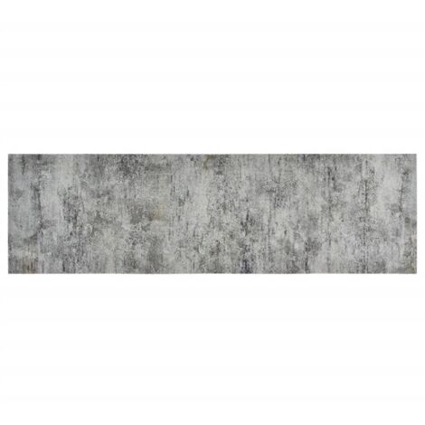 Tapis de cuisine，Tapis de sol lavable impression béton 60x180 cm velours CFW297091