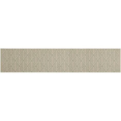 Tapis de cuisine，Tapis de sol lavable impression feuilles 60x300 cm velours CFW234390