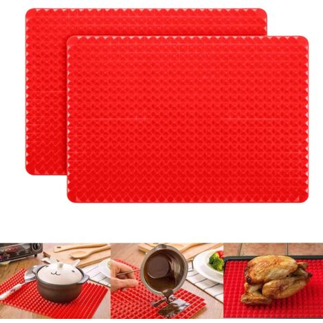 Tapis De Cuisson En Silicone Résistant à L'huile, Feuilles De Cuisson En  Papier Parchemin, Cuisson Au Gril Pour La Cuisson Pour Friteuse à Air  Teaming Paper White 