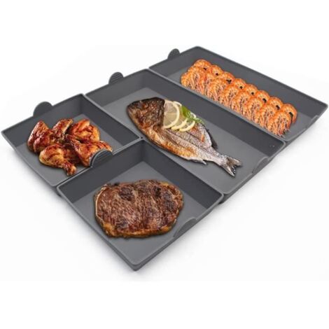Tapis de Cuisson en Silicone 4Pcs Plaque A Génoise Silicone Patisserie Tapis Cuisson Plaque Cuisson Silicone pour Tapis de Cuisson