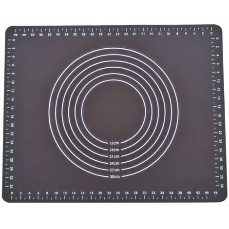 Tapis de Cuisson en Silicone 50x40 cm - Réutilisable, Lavable au Lave-Vaisselle pour Toutes Cuissons