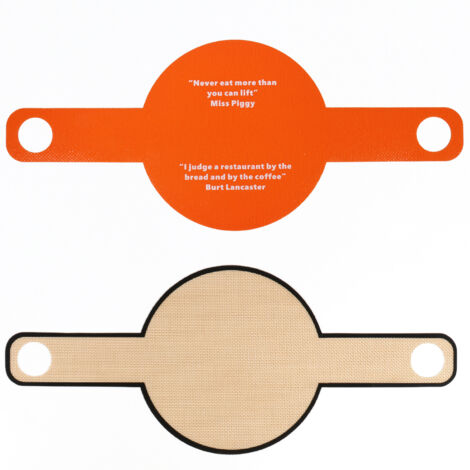 Tapis de Cuisson en Silicone pour Cocotte en Fonte Brun - Protection Anti-Éraflures et Accessoire à Pain