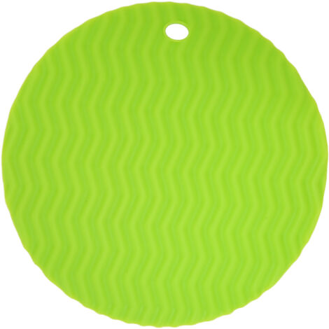 Tapis de cuisson en silicone rond antidérapant, qualité alimentaire, avec trou de suspension pour salon et maison