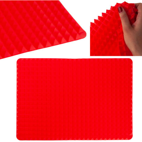 Tapis de cuisson en silicone SS90 pour pâte, viande, légumes, égouttoir à four