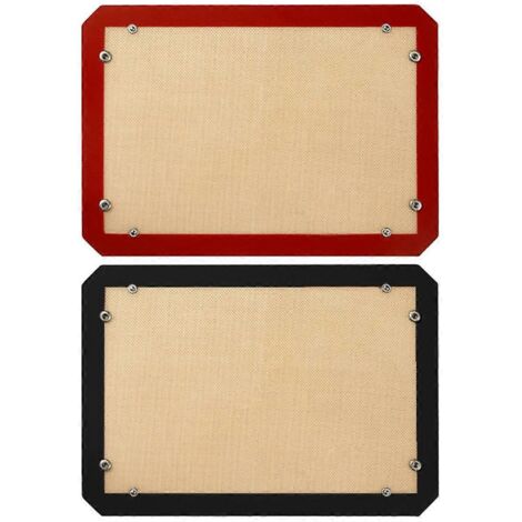Tapis de cuisson étanche avec petit bouton réutilisable