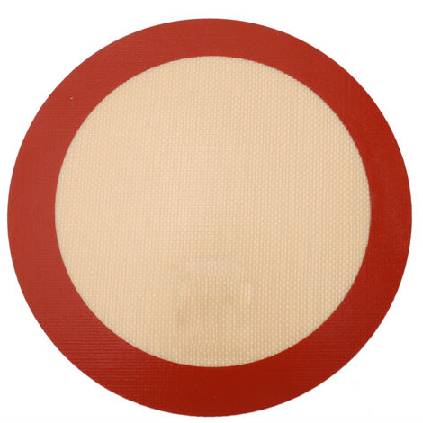 Tapis de cuisson silicone 9 inch, Tapis pour barbecue et stove, Mat antiadhésif résistant à la chaleur