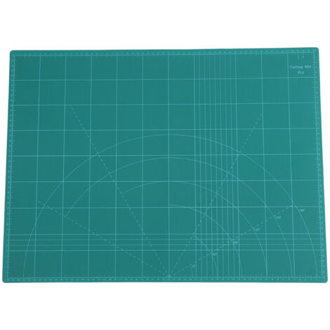 Tapis de découpe A2 durable en PVC 5 plis, auto-cicatrisant, fait main, outil de sculpture DIY vert