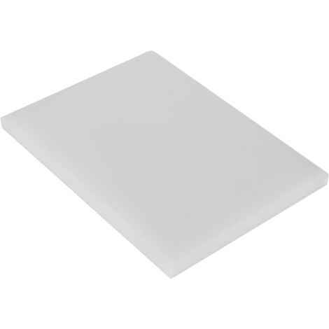 Tapis de découpe en cuir synthétique blanc, planche de travail en PP pour perforation et découpe