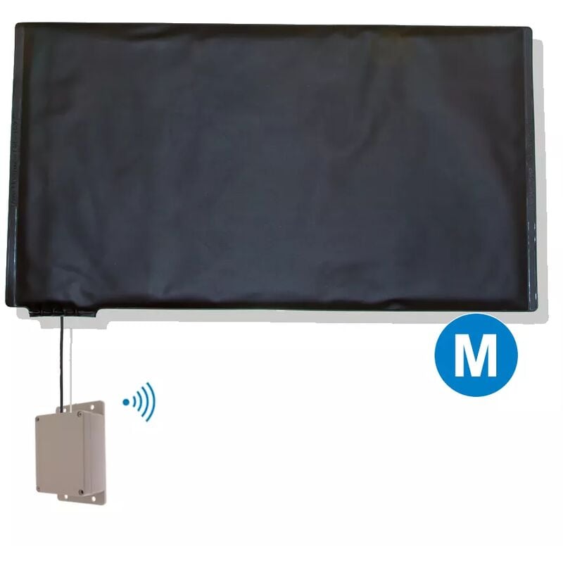 Ultra Secure - Tapis supplémentaire de détection de pression avec émetteur sans-fil 300m étanche IP65 - Taille m (gamme DA600+)