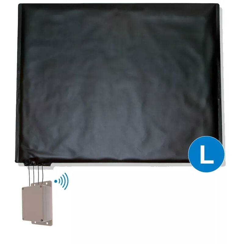 Tapis supplémentaire de détection de pression avec émetteur sans-fil anti-vandale étanche IP65 - Taille l (gamme bt)
