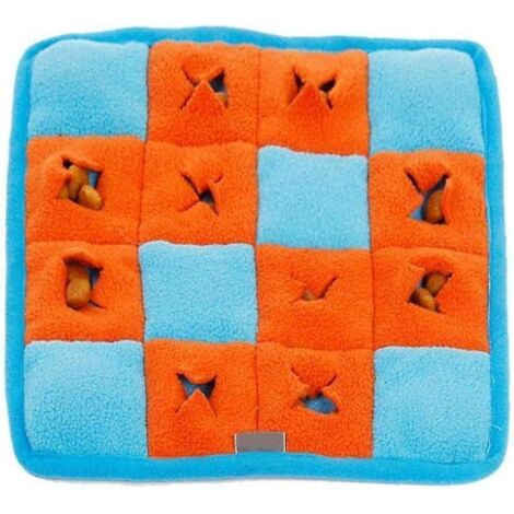 Tapis de détection olfactive pour chien - Jouet interactif et ludique pour l'entraînement vocal et olfactif