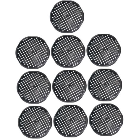Tapis de drainage en plastique pour pots de fleurs, en forme de bol, réutilisables et légers, empêchant les fuites de terre et les racines, pour plantes en pot.