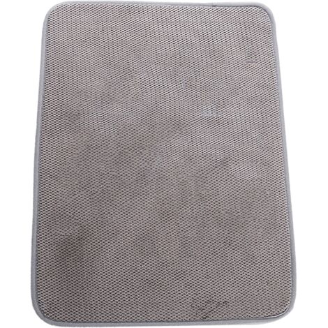 Tapis de drainage en silicone Tapis de drainage anti-dérapant résistant à la chaleur, grand 39  25cm
