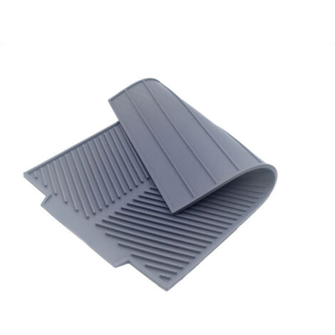Tapis de drainage tapis de vaisselle en silicone tapis de vaisselle