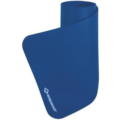 Tapis de fitness XL SCHILDKRÖT 195 x 80 cm Bleu 15 mm